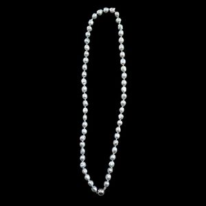 Elegant Gray Freshwater Pearl Like Necklace